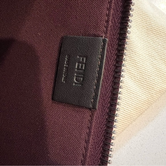 Fendi Studded Leather Clutch Bag - Picture 5 of 11